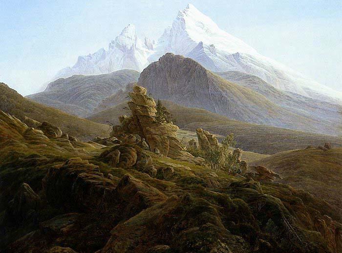 Caspar David Friedrich The Watzmann oil painting picture